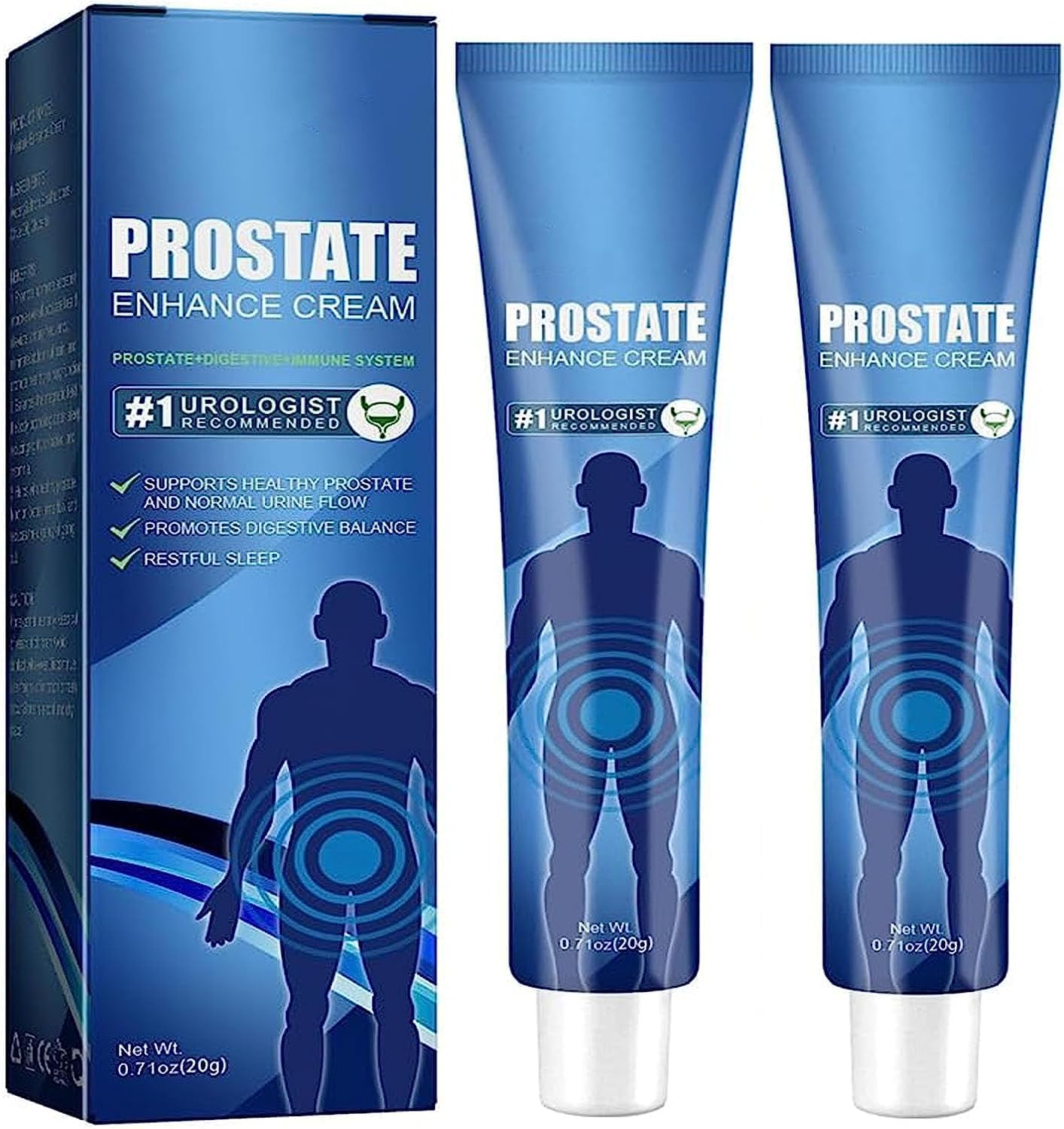 Pack (2 Boites ) Creame Pour Traitement De Prostate Chez Les Hommes